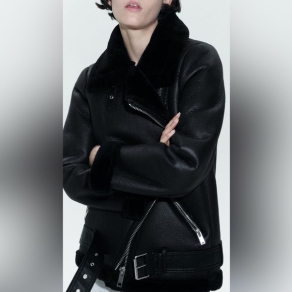 ZARA Double Faced Jacket sz XS - Picture 3 of 5